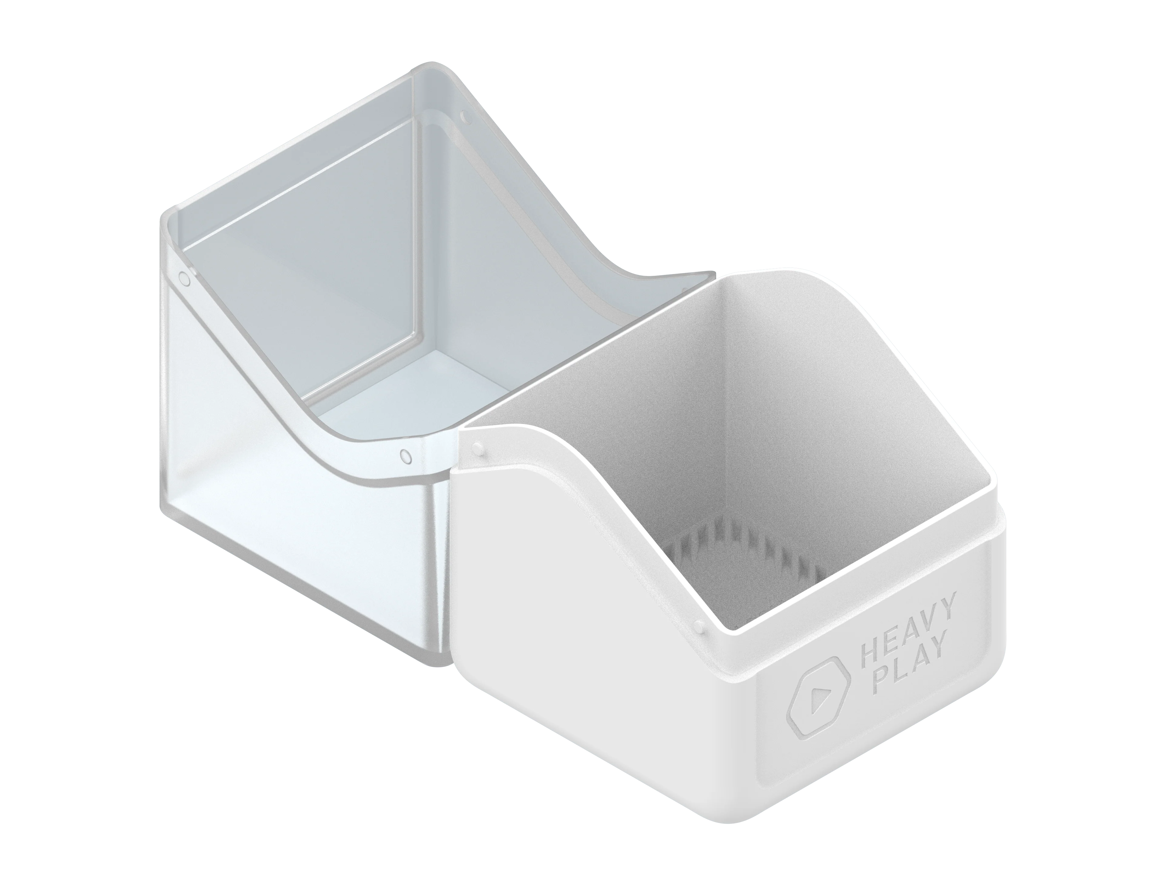 Heavy Play - Deck Box - 100 - Cleric White