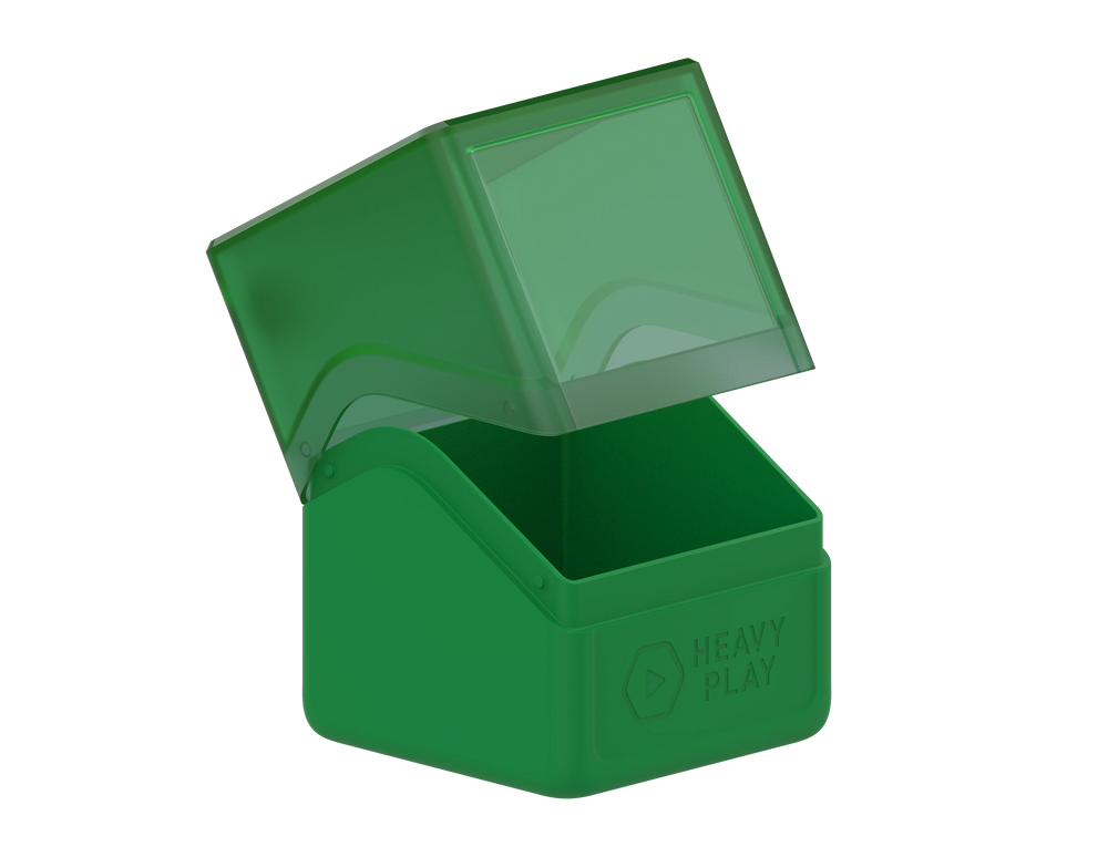 Heavy Play - Deck Box - 100 - Druid Green