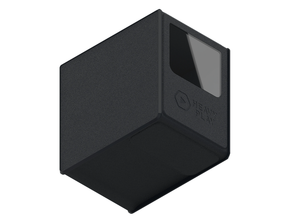 Heavy Play - Deck Box - 133 DS - Warlock Black