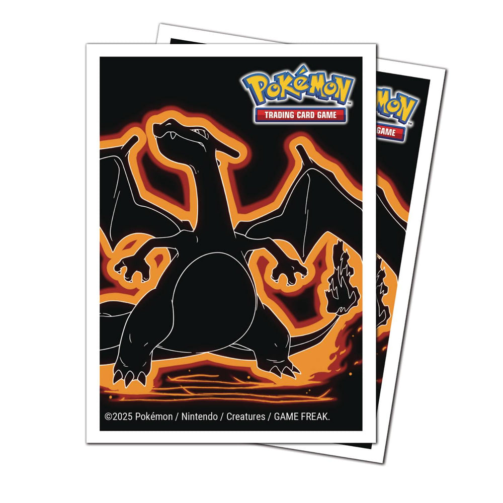 Ultra PRO: Standard 105ct Sleeves (APEX) - Pokemon - Neon Charizard