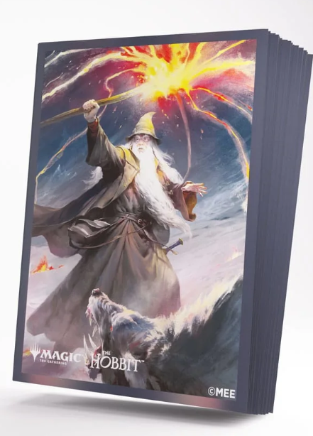 Magic: The Gathering The Hobbit Premium Art Sleeves - Gandalf, Shadow's Foe - GameGenic Card Sleeves (Copy) (Copy)