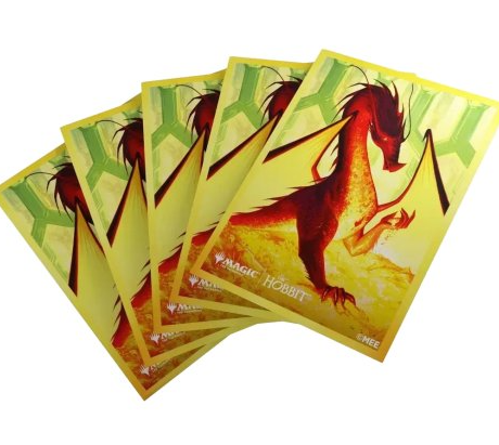 Magic: The Gathering The Hobbit Premium Art Sleeves - Smaug, the golden - GameGenic Card Sleeves (Copy) (Copy) (Copy) (Copy) (Copy) (Copy)