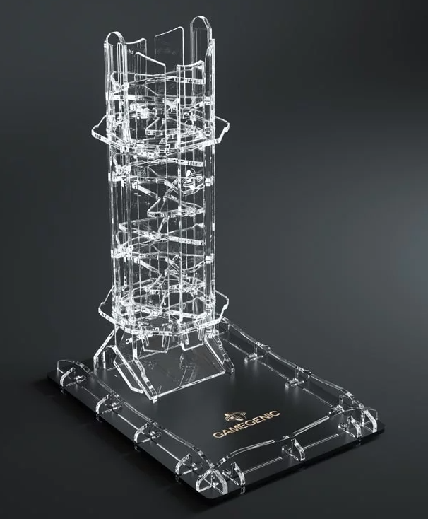 GameGenic Crystal Twister Premium Dice Tower