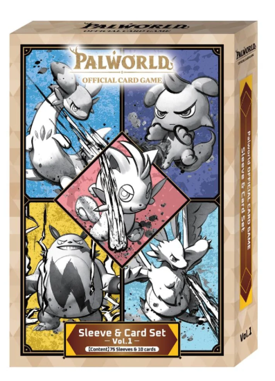 Palworld Official Card Game Sleeve & Card Set Vol.1