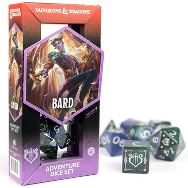 Bard - Blue - Adventure Dice Set
