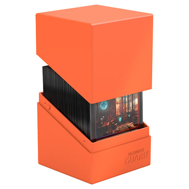 Ultimate Guard Boulder Deck Case - Solid 100 - Neon Orange