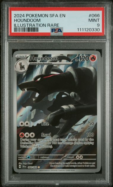 HOUNDOOM #066 - IR - PSA MINT 9