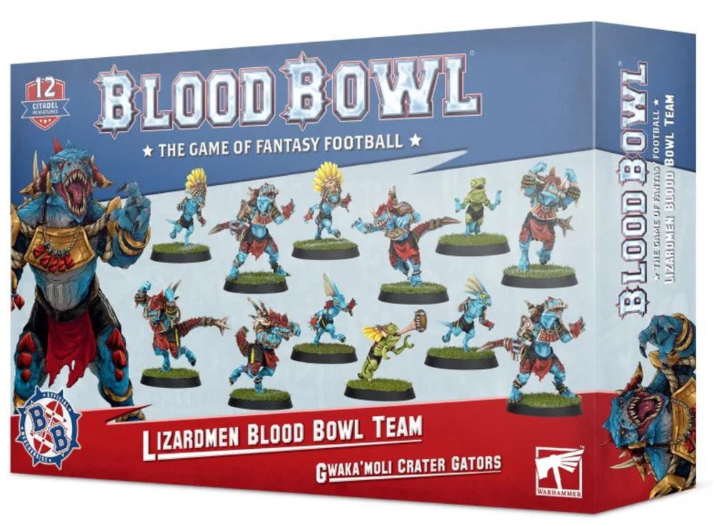 Warhammer - Blood Bowl - Gwaka'Moli Crater Gators