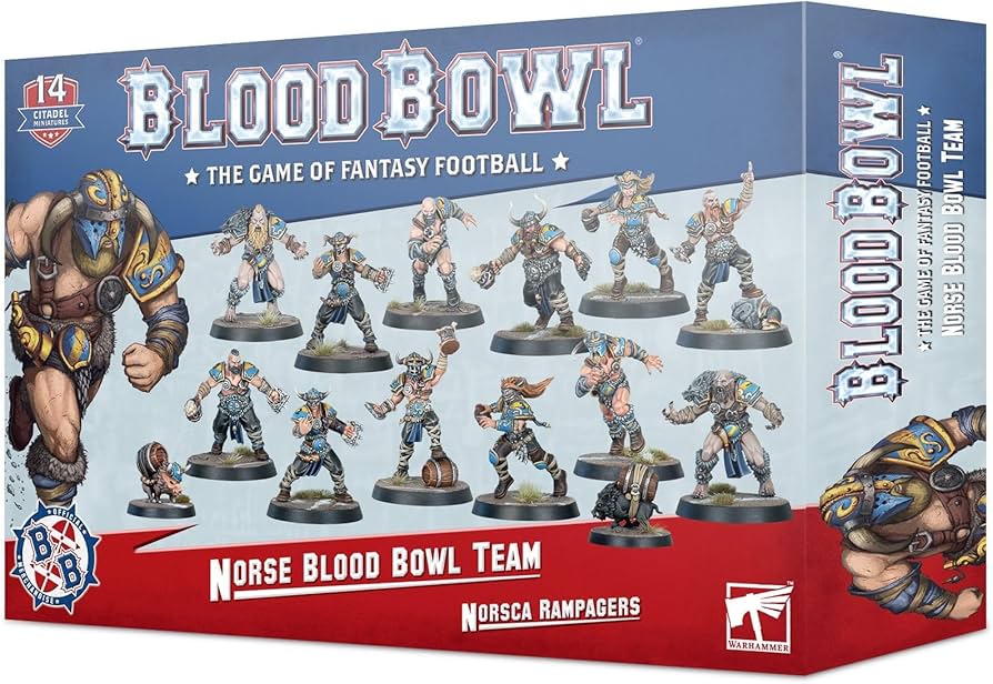Warhammer - Blood Bowl - Norsca Rampagers
