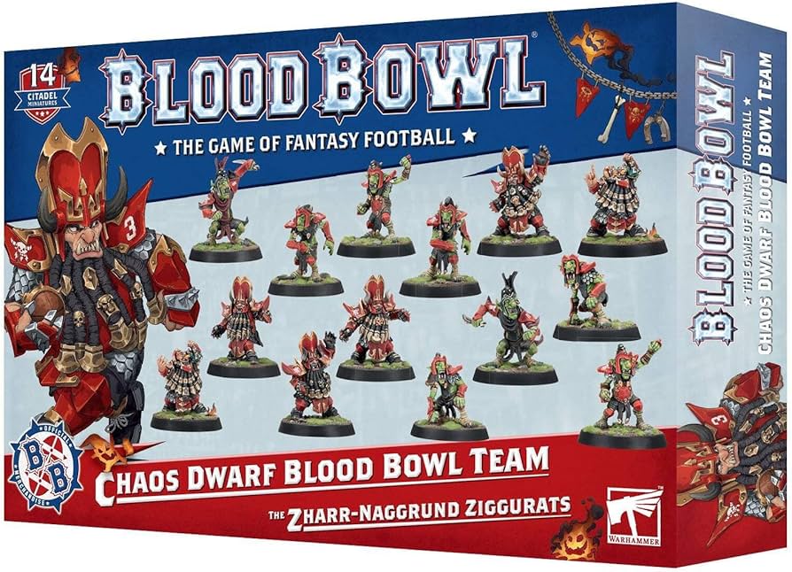 Warhammer - Blood Bowl - Zharr-Naggrund Ziggurats