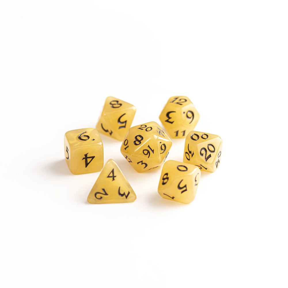Die Hard Dice - RPG Set - Whipped Honey