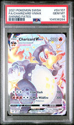 CHARIZARD VMAX #SV107 - FA - PSA GEM MT 10