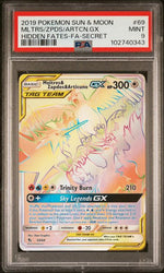 MOLTRES & ARTICUNO & ZAPDOS - FA SECRET - PSA MINT 9