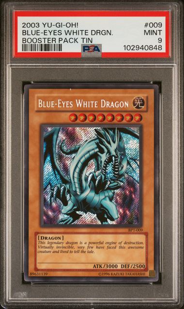 BLUE-EYES WHITE DRAGON - BPT-009