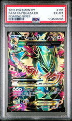 M RAYQUAZA EX - FA - PSA EX-MT 6