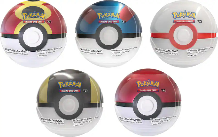 Pokeball Tin - 2024 - Q4 (Single, Assorted)