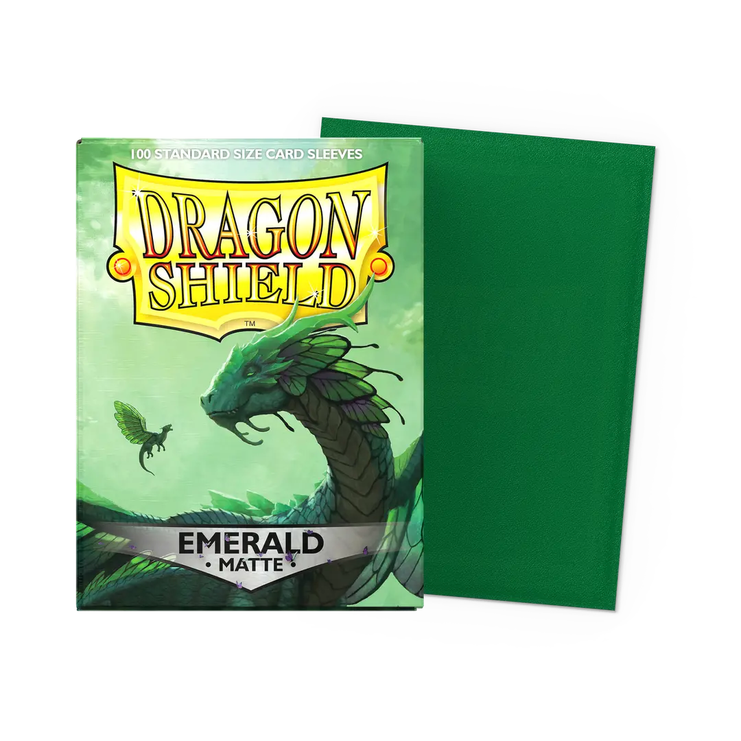 Dragon Shield - Standard - 100CT - Matte - Emerald