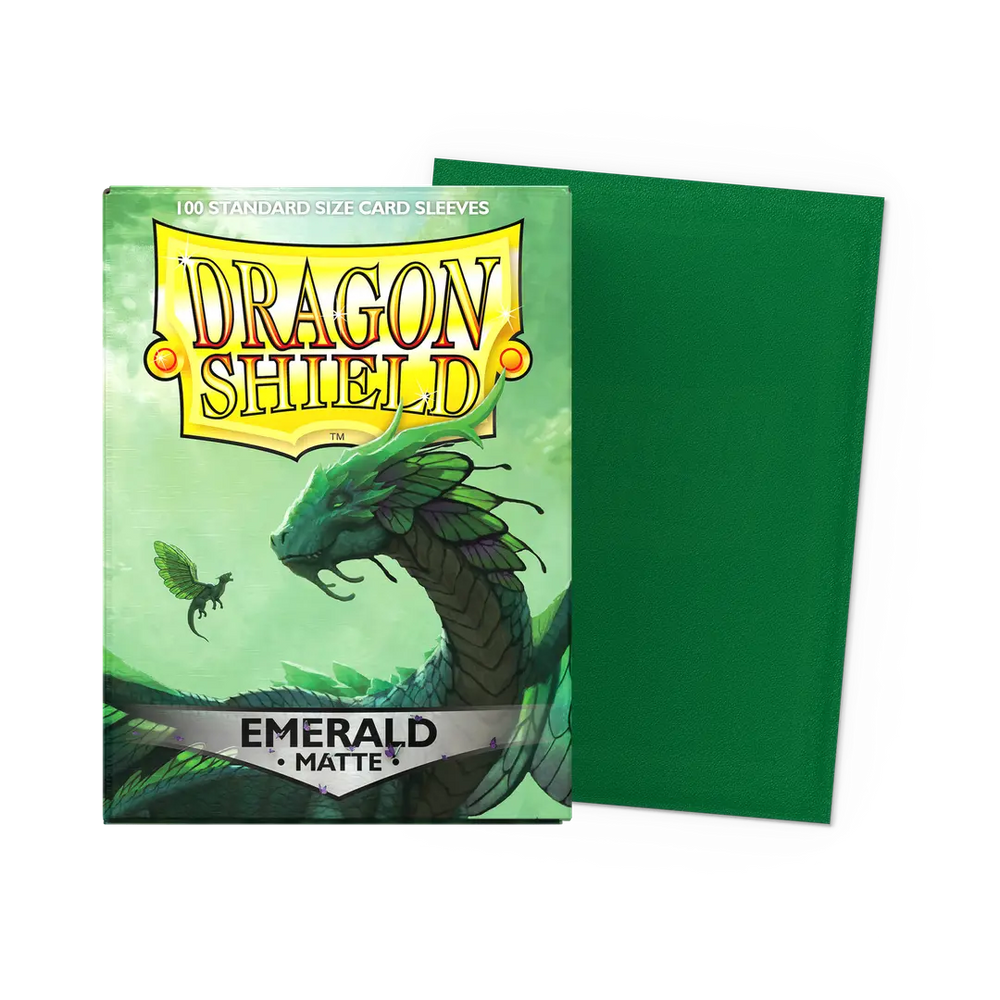 Dragon Shield - Standard - 100CT - Matte - Emerald