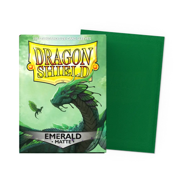 Dragon Shield - Standard - 100CT - Matte - Emerald