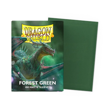 Dragon Shield - Standard - 100CT - Matte - Forest Green