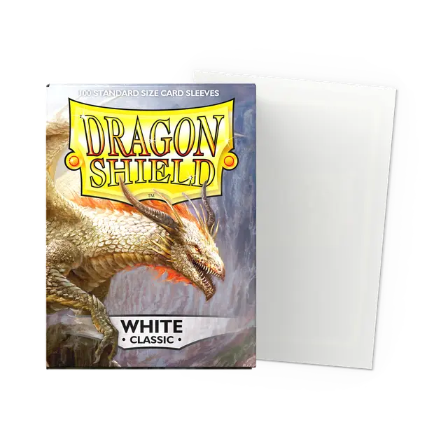 Dragon Shield - Standard - 100CT - Classic White