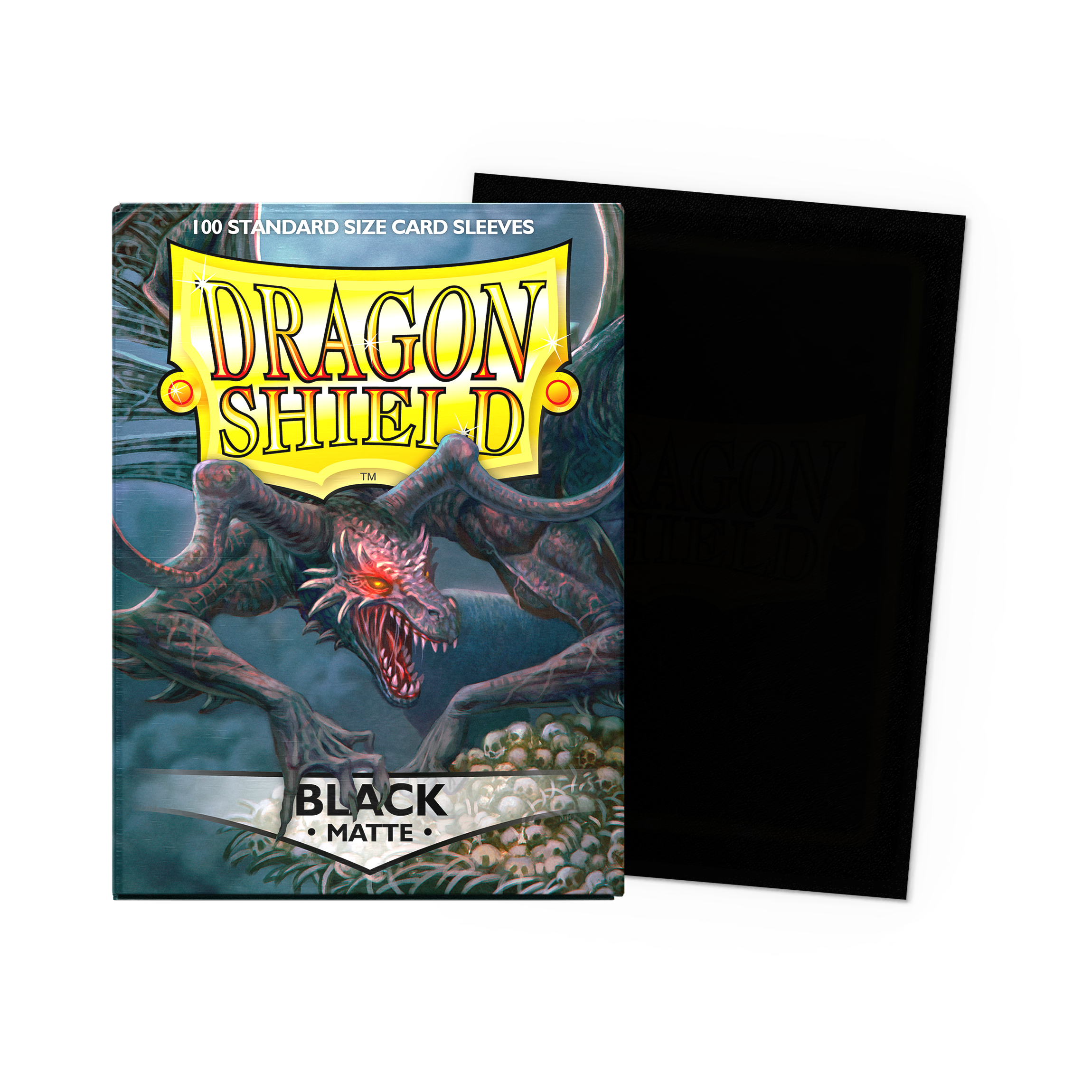 Dragon Shield - Standard - 100CT - Matte - Black