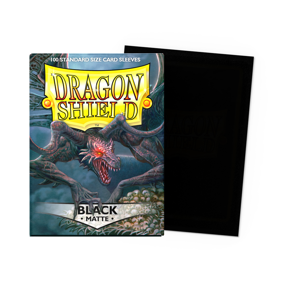 Dragon Shield - Standard - 100CT - Matte - Black