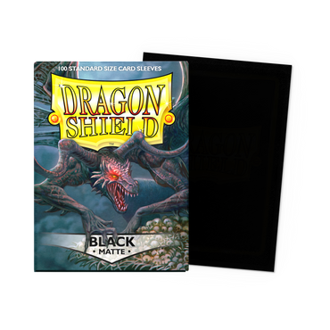 Dragon Shield - Standard - 100CT - Matte - Black