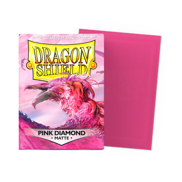 Dragon Shield - Standard - 100CT - Matte - Pink Diamond