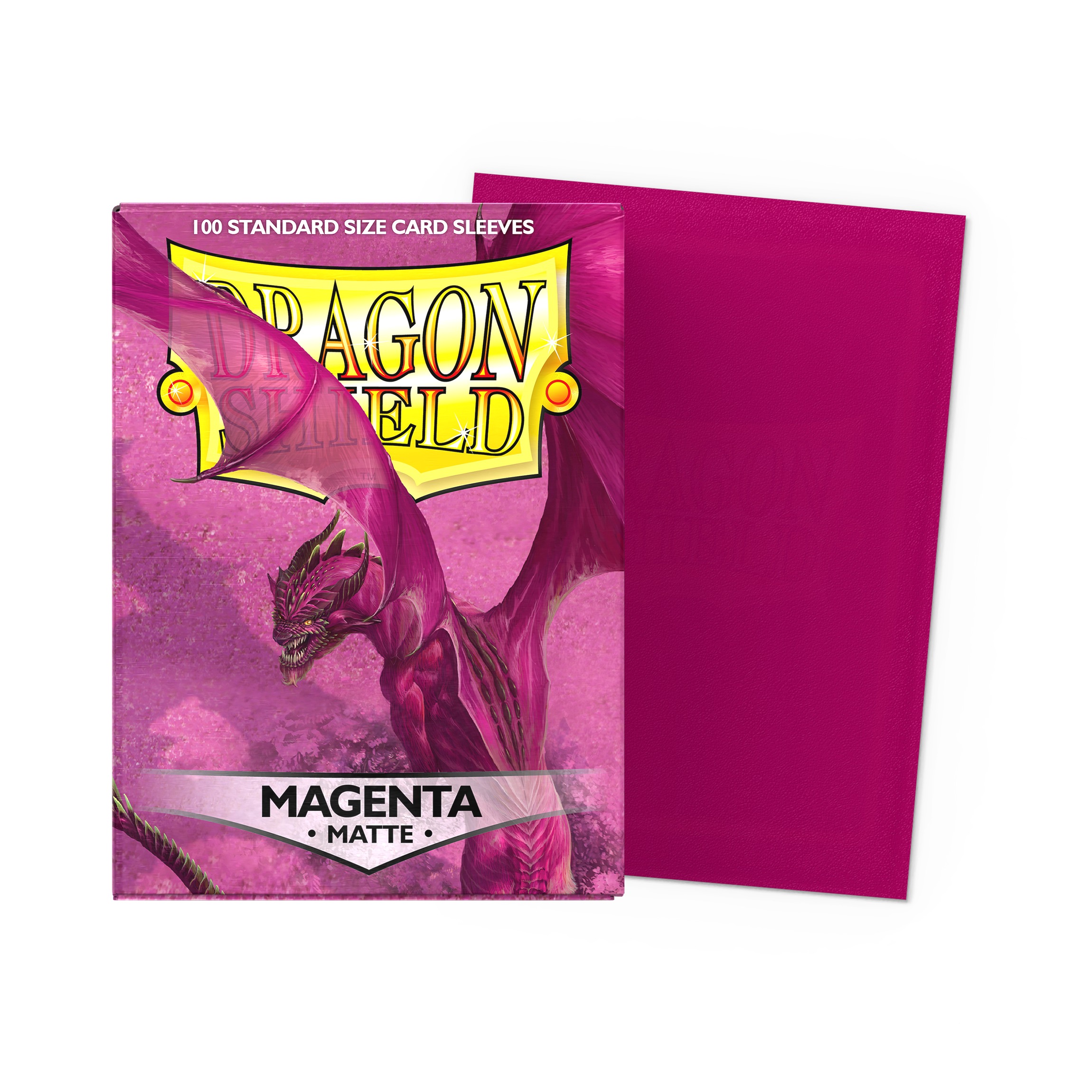 Dragon Shield - Standard - 100CT - Matte - Magenta