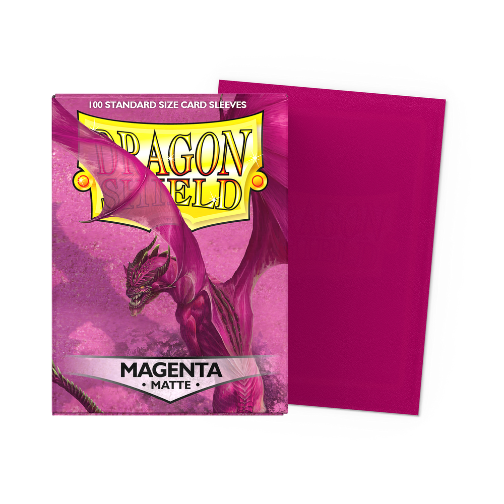Dragon Shield - Standard - 100CT - Matte - Magenta