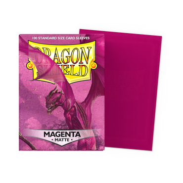 Dragon Shield - Standard - 100CT - Matte - Magenta