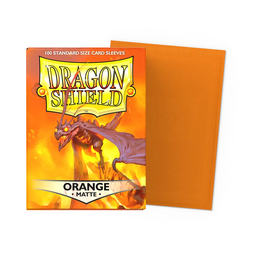 Dragon Shield - Standard - 100CT - Matte Orange