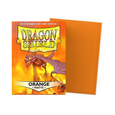 Dragon Shield - Standard - 100CT - Matte Orange
