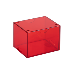 Dragon Shield: Strongbox - Clear Red