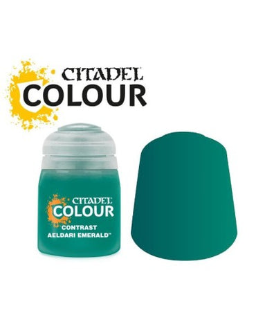 Citadel Colour: Shade: Contrast: Aeldari Emerald