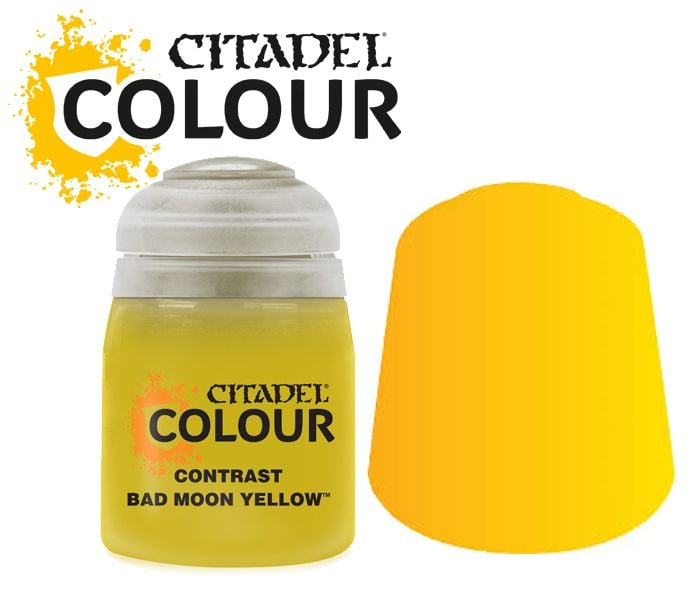 Citadel Colour: Contrast: Bad Moon Yellow
