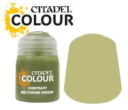 Citadel Colour: Shade: Contrast: Militarium Green