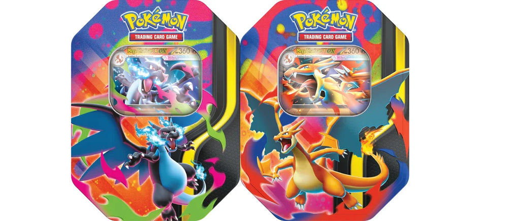 Mega Charizard EX Tin (X/Y Assorted)
