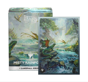 Dragon Shield - Standard - 100CT - Dual Art - Misty Rainforest