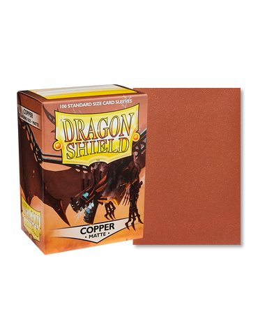 Dragon Shield - Standard - 100CT - Matte Copper