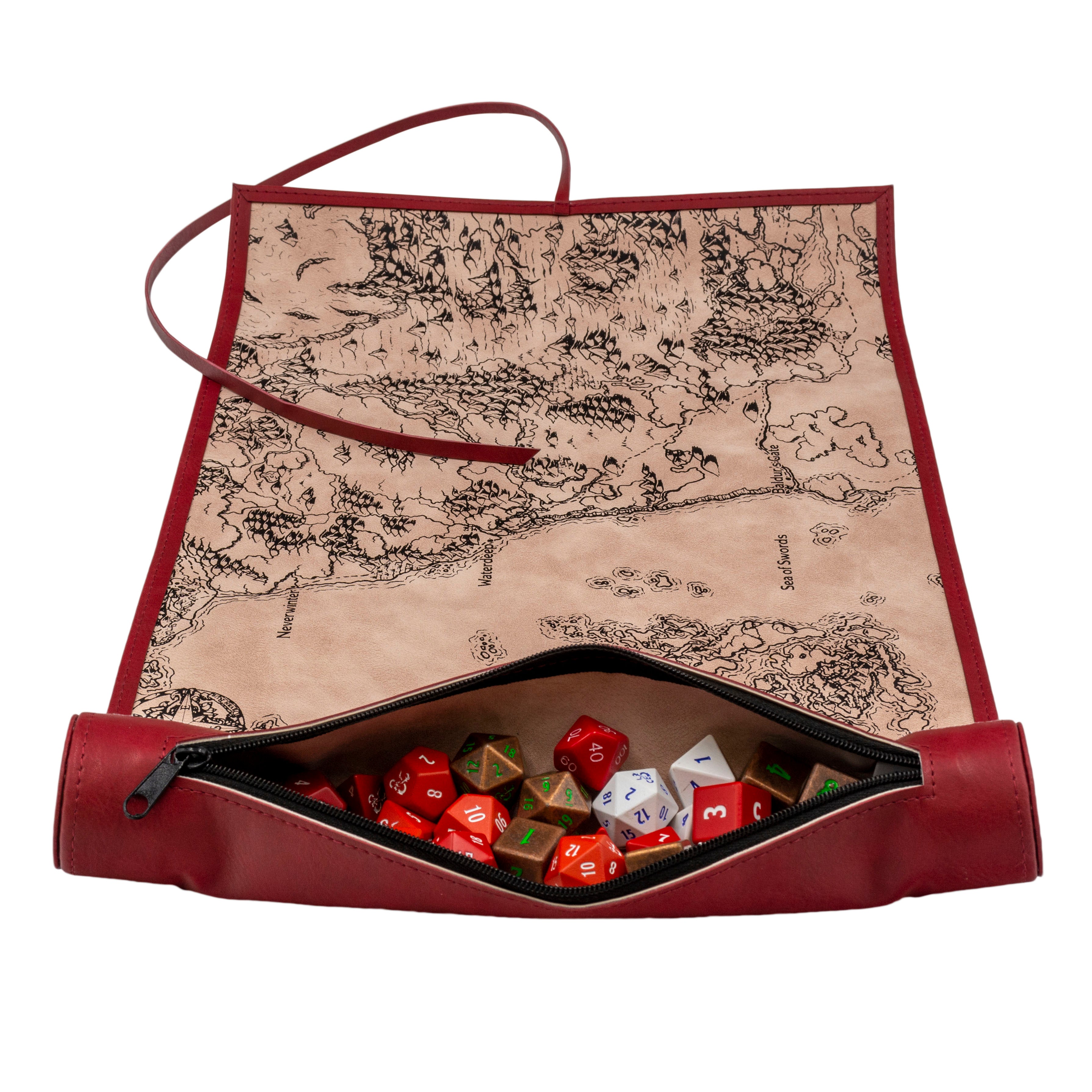 Ultra PRO: Dice Scroll Map - Dungeons & Dragons (Sword Coast)