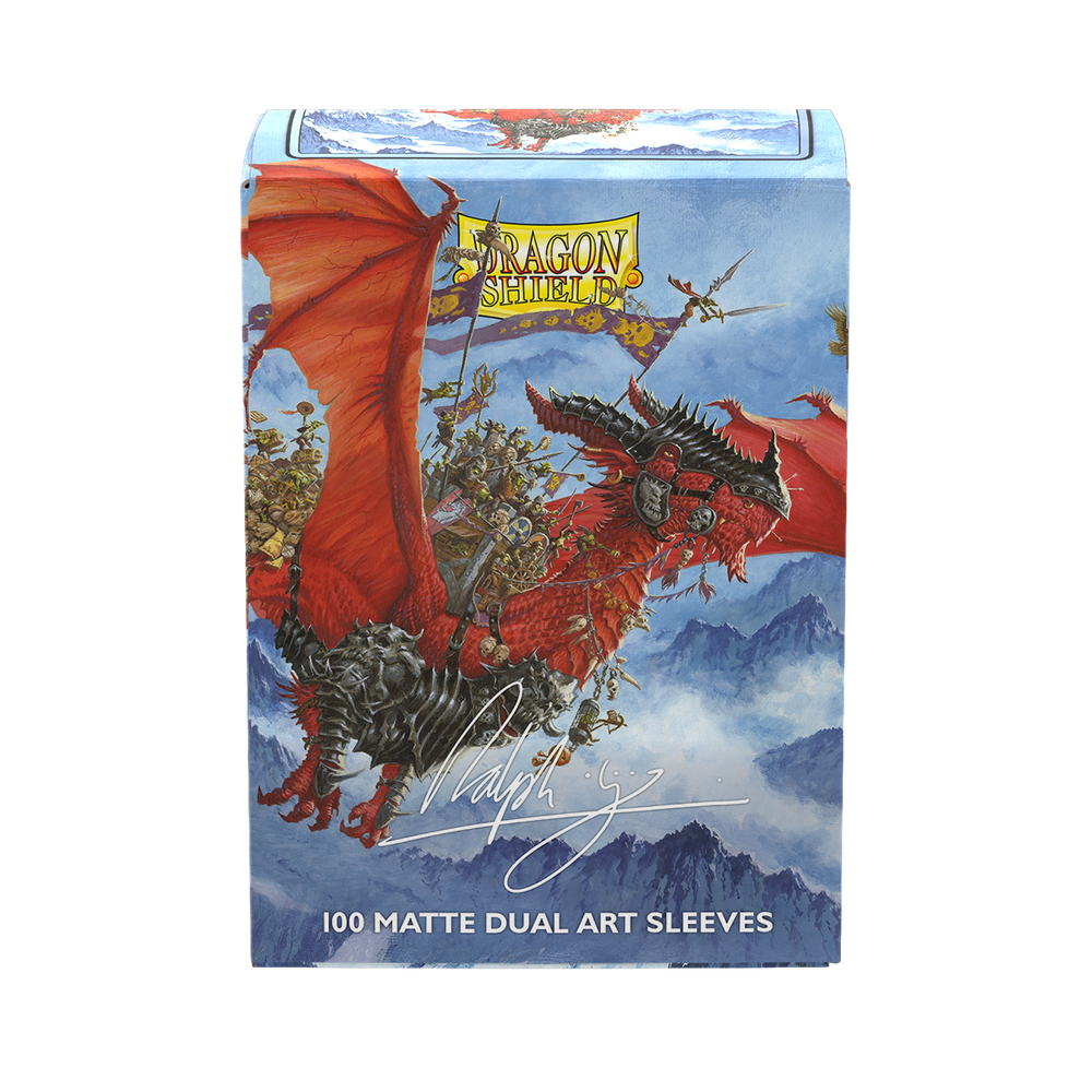 Dragon Shield: Standard 100ct Brushed Art Sleeves - The Raid
