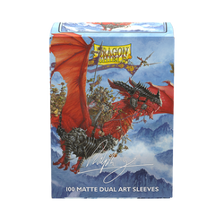 Dragon Shield: Standard 100ct Brushed Art Sleeves - The Raid