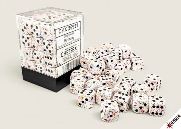 Chessex - 12mm - Speckled - Birthday