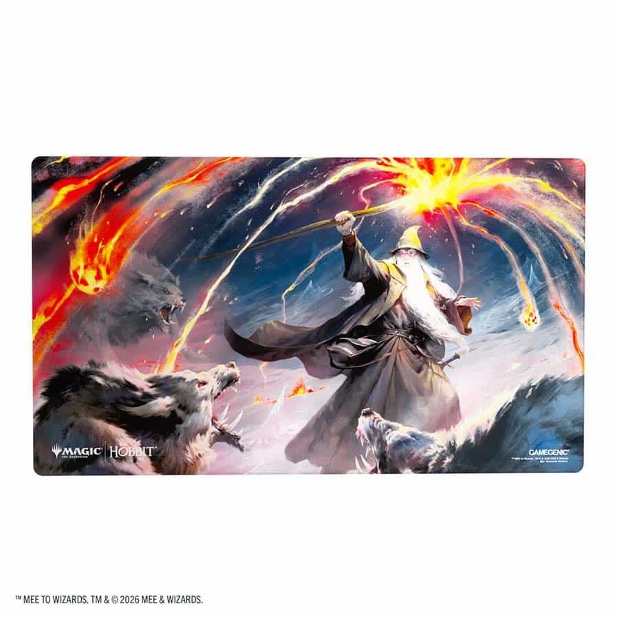 Gamegenic - The hobbit Shiny playmat - Gandalf, Shadow's foe
