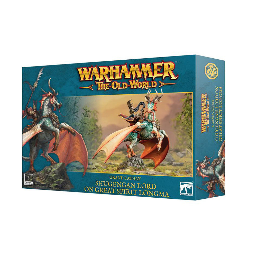 Warhammer - The Old World - Grand Cathay - Shugengan Lord on Great Spirit Longma