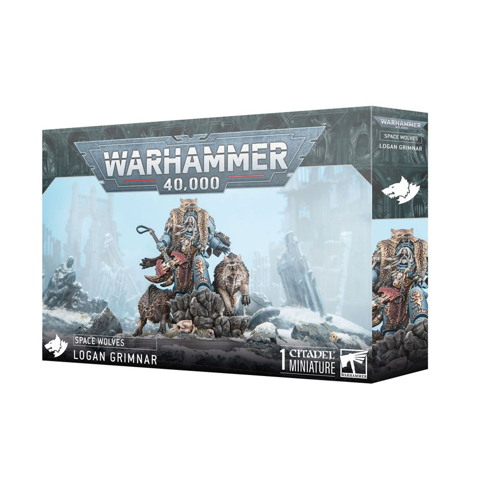 Warhammer - 40K - Space Wolves - Logan Grimnar