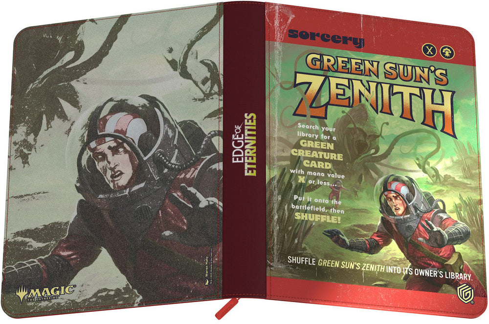 Ultimate Guard - Zipfolio 360 - Green Sun's Zenith