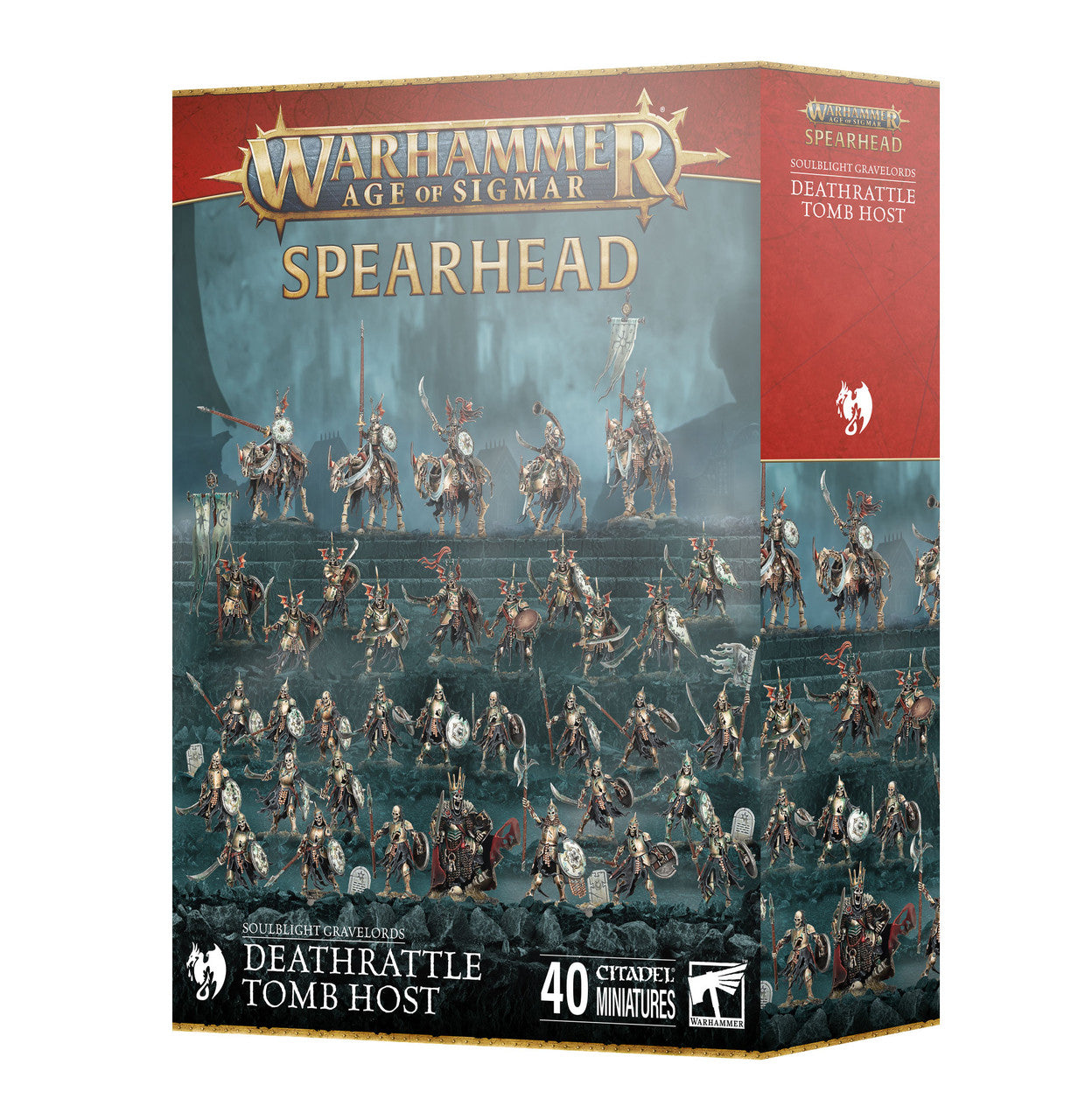 Warhammer - AOS - Spearhead - Deathrattle Tomb Host
